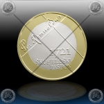 3 EVRO SLOVENIJA 2021 (ŠKOFJELOŠKI PASIJON) BARVNI